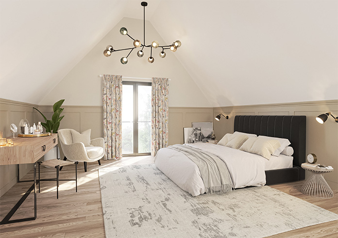 Zebedee, Toffee - Made to Measure Curtains - Image 8